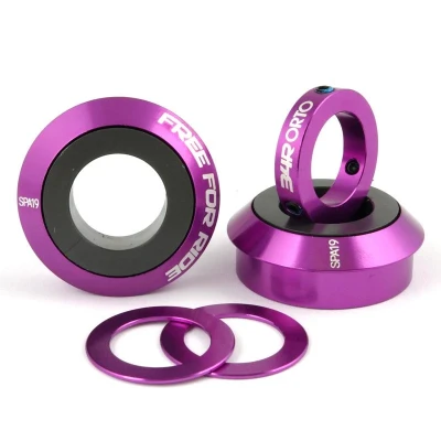 34R BMX Co. Středové složení BMX 34R ORTO BOTTOM BRACKET SPA 19 fialové