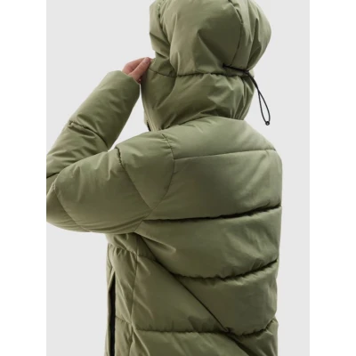 4f dámská bunda DOWN JACKET-WAW24TDJAF476-43S-KHAKI