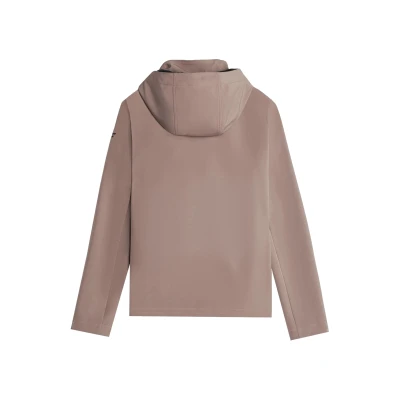 4f dámská bunda SOFTSHELL JACKET-AW23TSOFF152-82S-LIGHT BROWN
