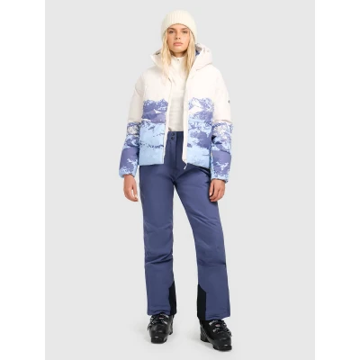 4f dámská bunda TECHNICAL JACKET F0808-WAW25TTJAF0808-34A-LIGHT BLUE ALLOVER