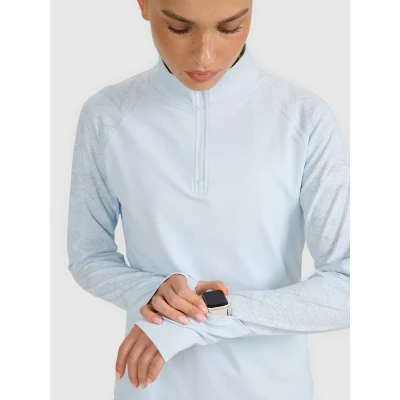 4f dámská mikina SWEATSHIRT FNK F578-WAW25TFSWF578-34S-LIGHT BLUE