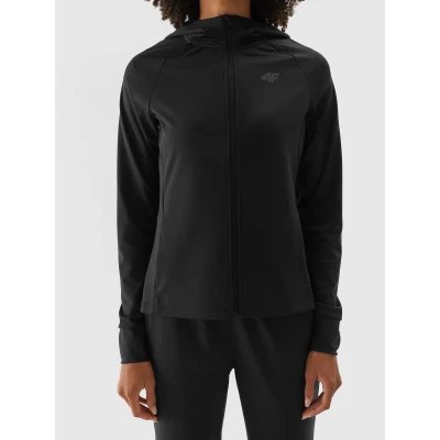4f dámská mikina SWEATSHIRT FNK-WAW24TFSWF406-20S-DEEP BLACK