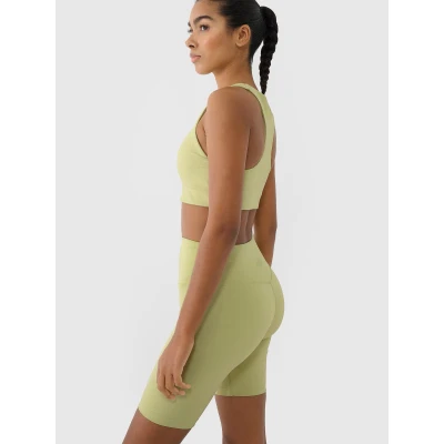 4f dámská podprsenka SPORT BRA F152-42S-LIGHT GREEN