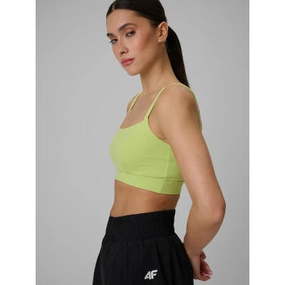4f dámská podprsenka SPORT BRA F207-42S-LIGHT GREEN