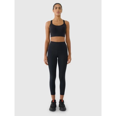 4f dámská podprsenka SPORT BRA F216-WMM00USBAF216-20S-DEEP BLACK