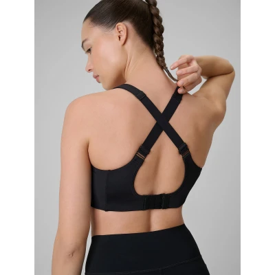 4f dámská podprsenka SPORT BRA F222-20S-DEEP BLACK