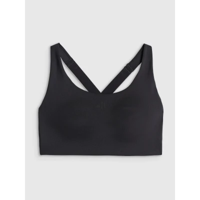 4f dámská podprsenka SPORT BRA F222-20S-DEEP BLACK