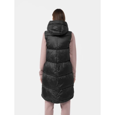4f dámská vesta VEST-AW23TVESF074-20S-DEEP BLACK