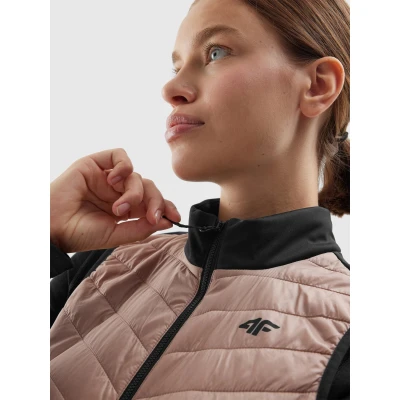 4f dámská vesta VEST-AW23TVJAF048-82S-LIGHT BROWN