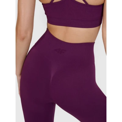 4f dámské legíny TIGHTS FNK F347-50S-DARK VIOLET