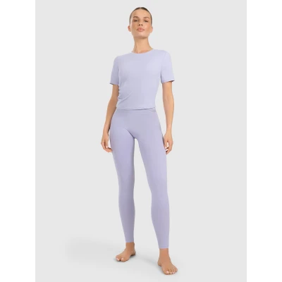 4f dámské legíny TIGHTS FNK F369-WAW25TFTIF369-34S-LIGHT BLUE