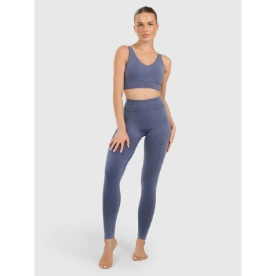 4f dámské legíny TIGHTS FNK F407-WAW25TFTIF407-30A-DARK BLUE ALLOVER
