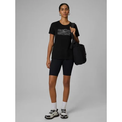 4F dámské šortky SHORT TIGHTS CAS F017-20S-DEEP BLACK