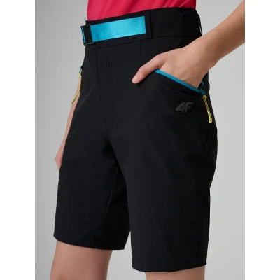 4f dámské šortky SHORTS FNK F1554-20S-DEEP BLACK POUZE Velikost M (VÝPRODEJ)