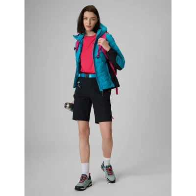 4f dámské šortky SHORTS FNK F1554-20S-DEEP BLACK POUZE Velikost M (VÝPRODEJ)