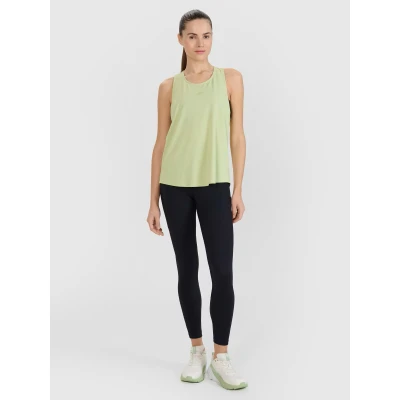 4f dámské tílko SLEEVELESS FNK F412-42S-LIGHT GREEN