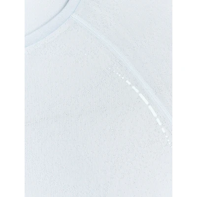 4f dámské tričko LONGSLEEVE FNK F415-WAW25TFLOF415-34S-LIGHT BLUE