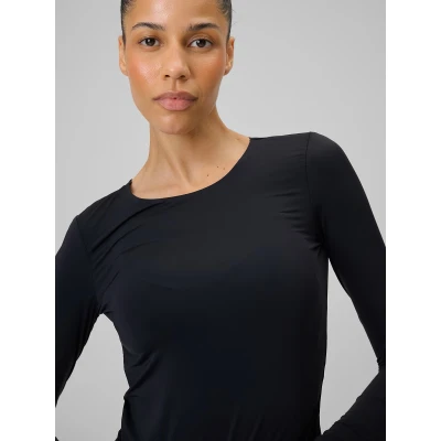 4f dámské tričko LONGSLEEVE FNK F501-20S-DEEP BLACK