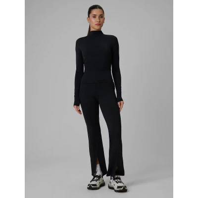 4f dámské tričko LONGSLEEVE FNK F502-20S-DEEP BLACK