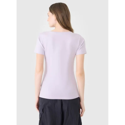 4f dámské tričko TSHIRT F1990-52S-LIGHT VIOLET