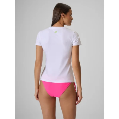 4f dámské tričko TSHIRT F2717-10S-WHITE