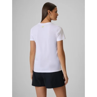 4f dámské tričko TSHIRT F2718-10S-WHITE