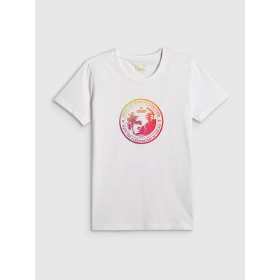 4f dámské tričko TSHIRT F2718-10S-WHITE