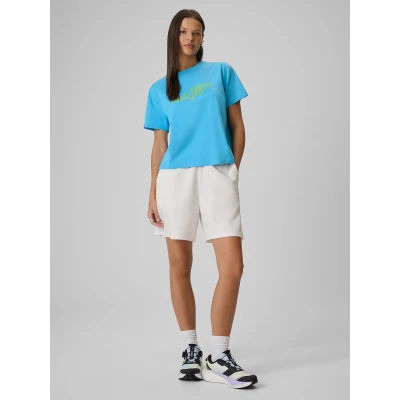 4f dámské tričko TSHIRT F2720-33S-BLUE