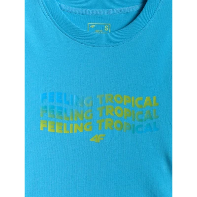 4f dámské tričko TSHIRT F2720-33S-BLUE