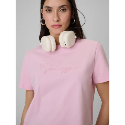4f dámské tričko TSHIRT F2743-56S-LIGHT PINK