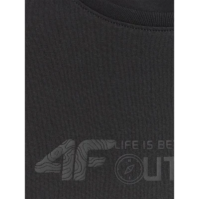 4f dámské tričko TSHIRT F2774-20S-DEEP BLACK