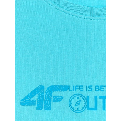 4f dámské tričko TSHIRT F2774-48S-AQUA