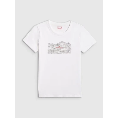 4f dámské tričko TSHIRT F2785-10S-WHITE