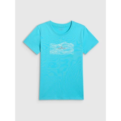 4f dámské tričko TSHIRT F2785-48S-AQUA 4f dámské tričko TSHIRT F2785-48S-AQUA