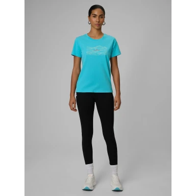 4f dámské tričko TSHIRT F2785-48S-AQUA