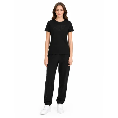 4f dámské tričko TSHIRT F3309-20S-DEEP BLACK