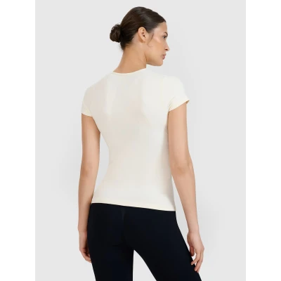 4f dámské tričko TSHIRT FNK F1270-11S-OFF WHITE