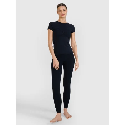 4f dámské tričko TSHIRT FNK F1270-20S-DEEP BLACK