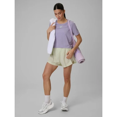 4f dámské tričko TSHIRT FNK F1806-51S-VIOLET