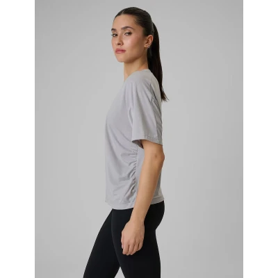 4f dámské tričko TSHIRT FNK F1811-27S-COLD LIGHT GREY