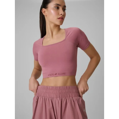 4f dámské tričko TSHIRT FNK F1812-56S-LIGHT PINK