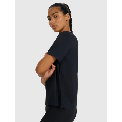 4f dámské tričko TSHIRT FNK F1829-WMM00TFTSF1829-20S-DEEP BLACK