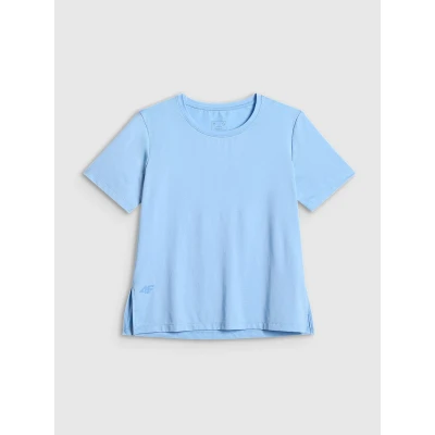 4f dámské tričko TSHIRT FNK F1847-33S-BLUE