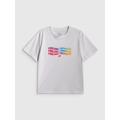 4f dámské triko TSHIRT F2720-10S-WHITE