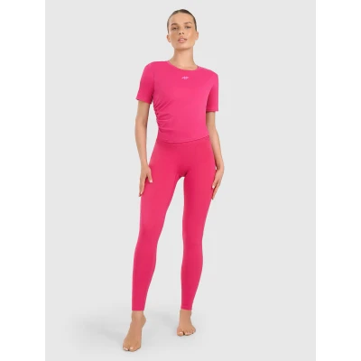4f dímské legíny TIGHTS FNK F369-WAW25TFTIF369-54S-PINK