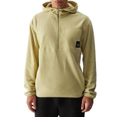 4f pánská mikina FLEECE-WAW24TFLEM252-44S-OLIVE
