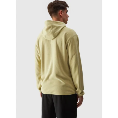 4f pánská mikina FLEECE-WAW24TFLEM252-44S-OLIVE