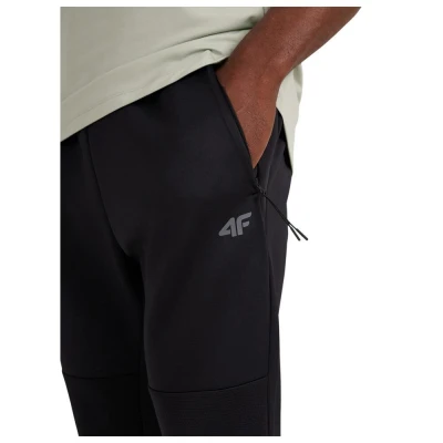 4f pánské kalhoty TROUSERS FNK M0888-WAW25TFTRM0888-20S-DEEP BLACK