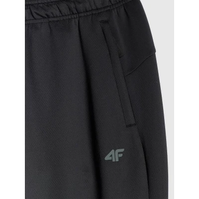 4f pánské kalhoty TROUSERS FNK M1033-20S-DEEP BLACK