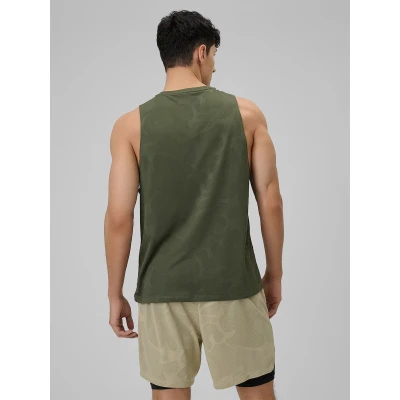 4f pánske tielko SLEEVELESS FNK M0877-43S-KHAKI